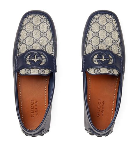 mens gucci driving loafers